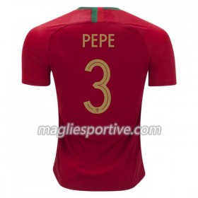 Completo Calcio Portogallo Pepe 3 Divisa Prima Mondiali 2018