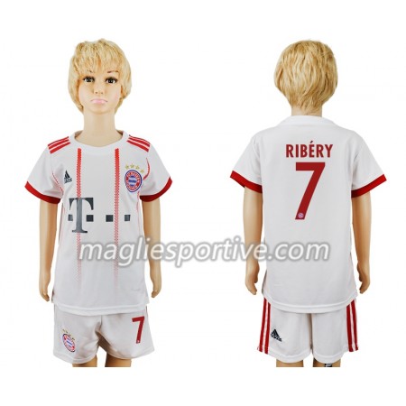 Completo Calcio Bayern Monaco Franck Ribery 7 Bambino Divisa Terza 2018
