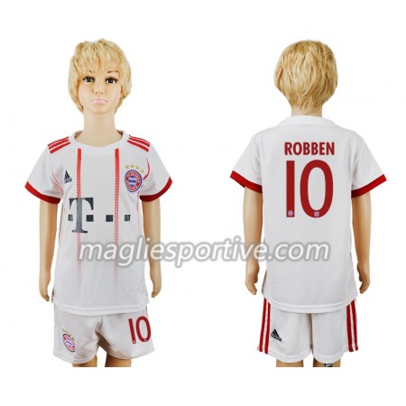 Completo Calcio Bayern Monaco Arjen Robben 10 Bambino Divisa Terza 2018