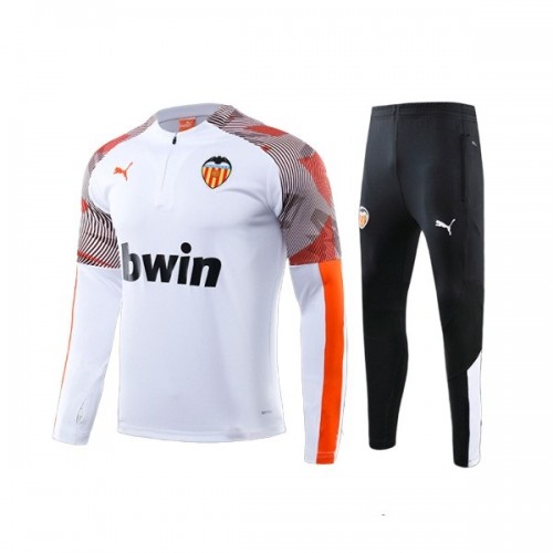 Valencia 2020/2021 Tute Felpe da Allenamento M003