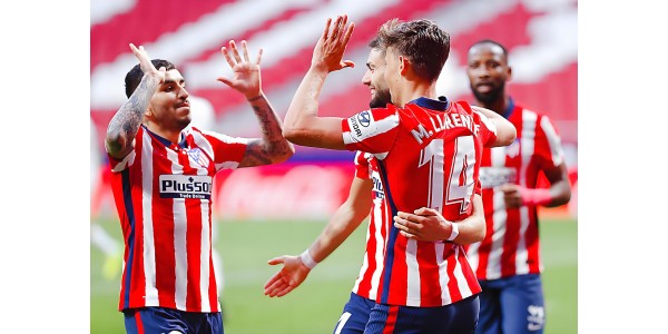L'Atlético de Madrid è in testa alla classifica