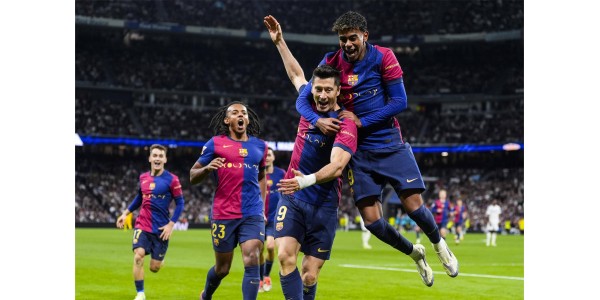 L'FC Barcelona ha battuto di misura l'Atlético de Madrid