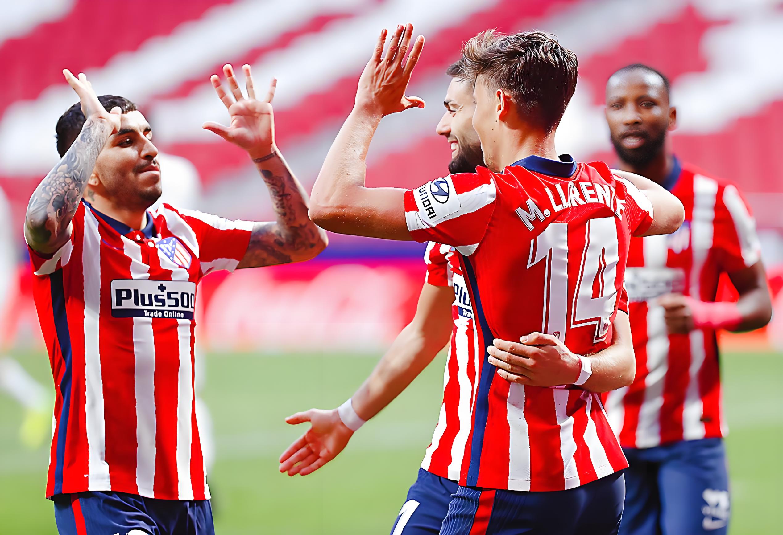 L'Atlético de Madrid è in testa alla classifica