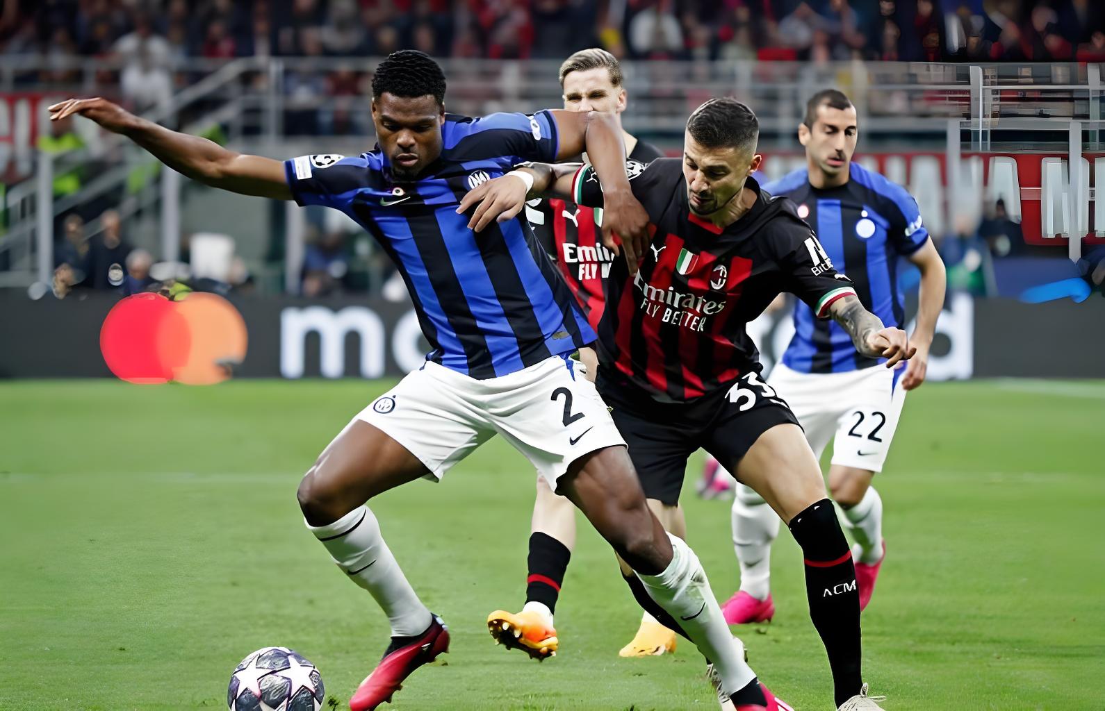 Il Milan pareggia con l'Inter