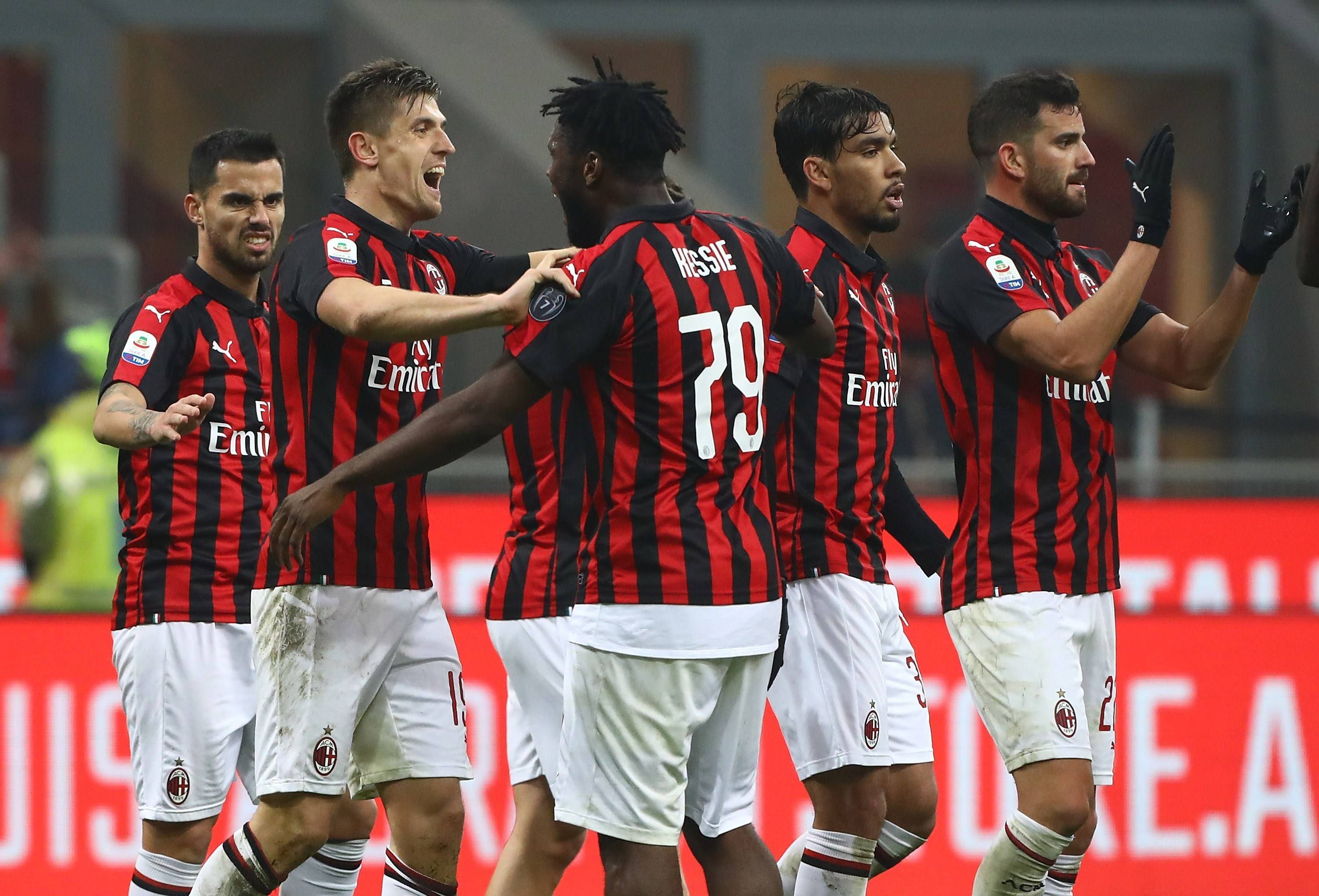 Milan dà il via alla 20a giornata di Serie A